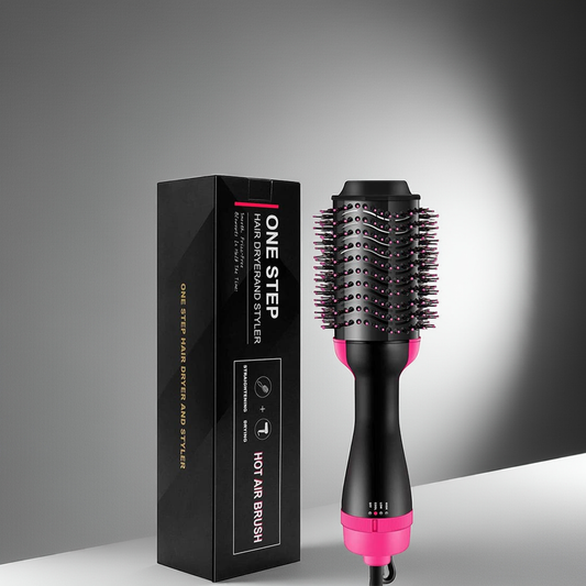 3-in-1 Hair Dryer, Volumizer & Styler with Ceramic Heater – All-in-One Blowout Brush
